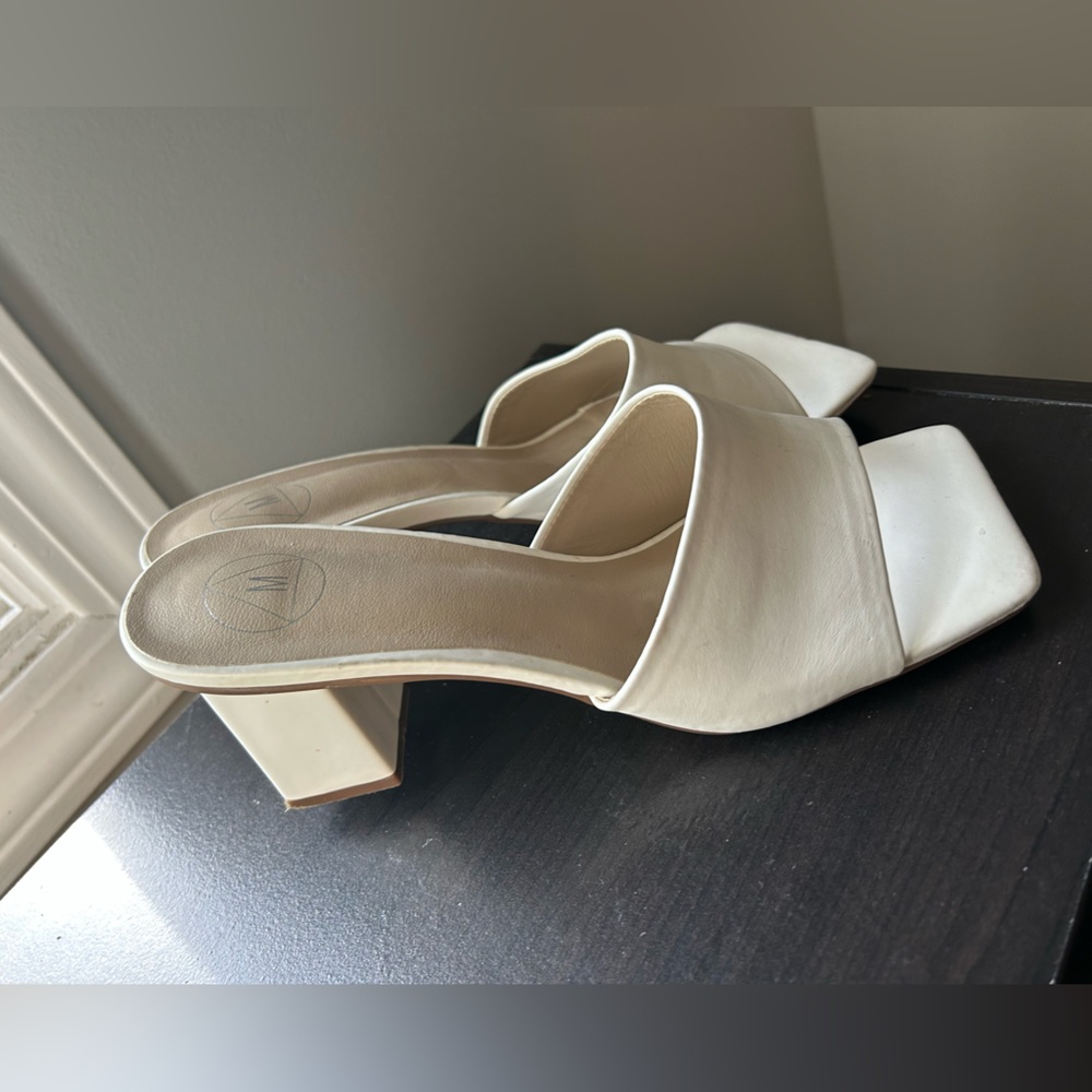 Cream heels 2” only worn once